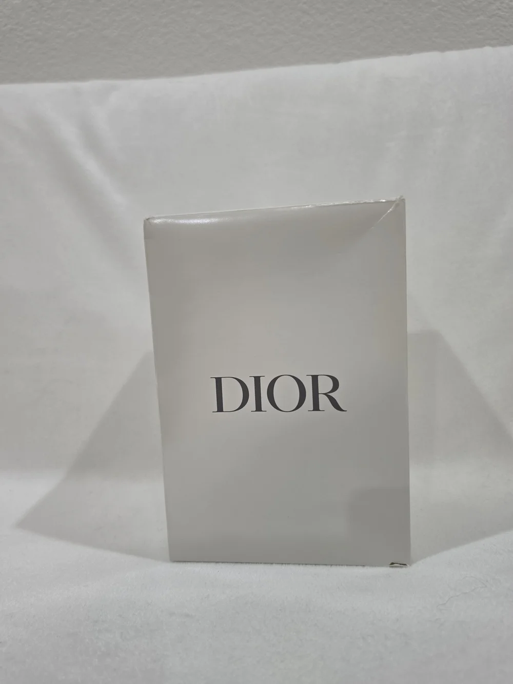 DIOR White Pleated Bucket Bag & Elegant J'adore Bracelet.